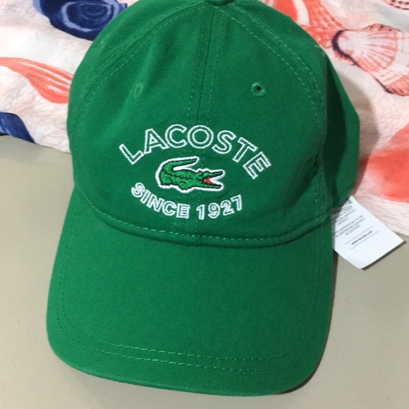lacoste since 1927 hat